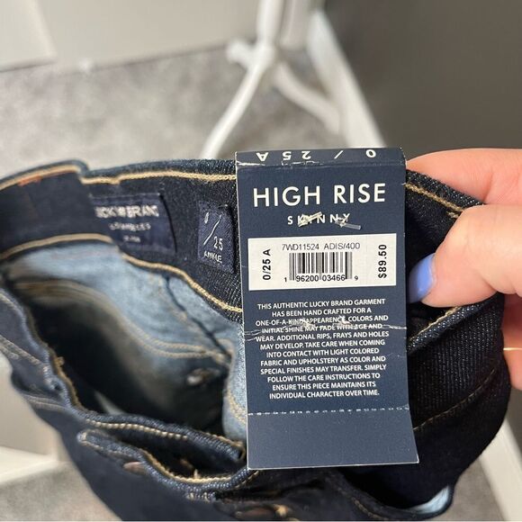 Lucky Brand Bridgette High Rise Skinny Ankle - Picture 9 of 13